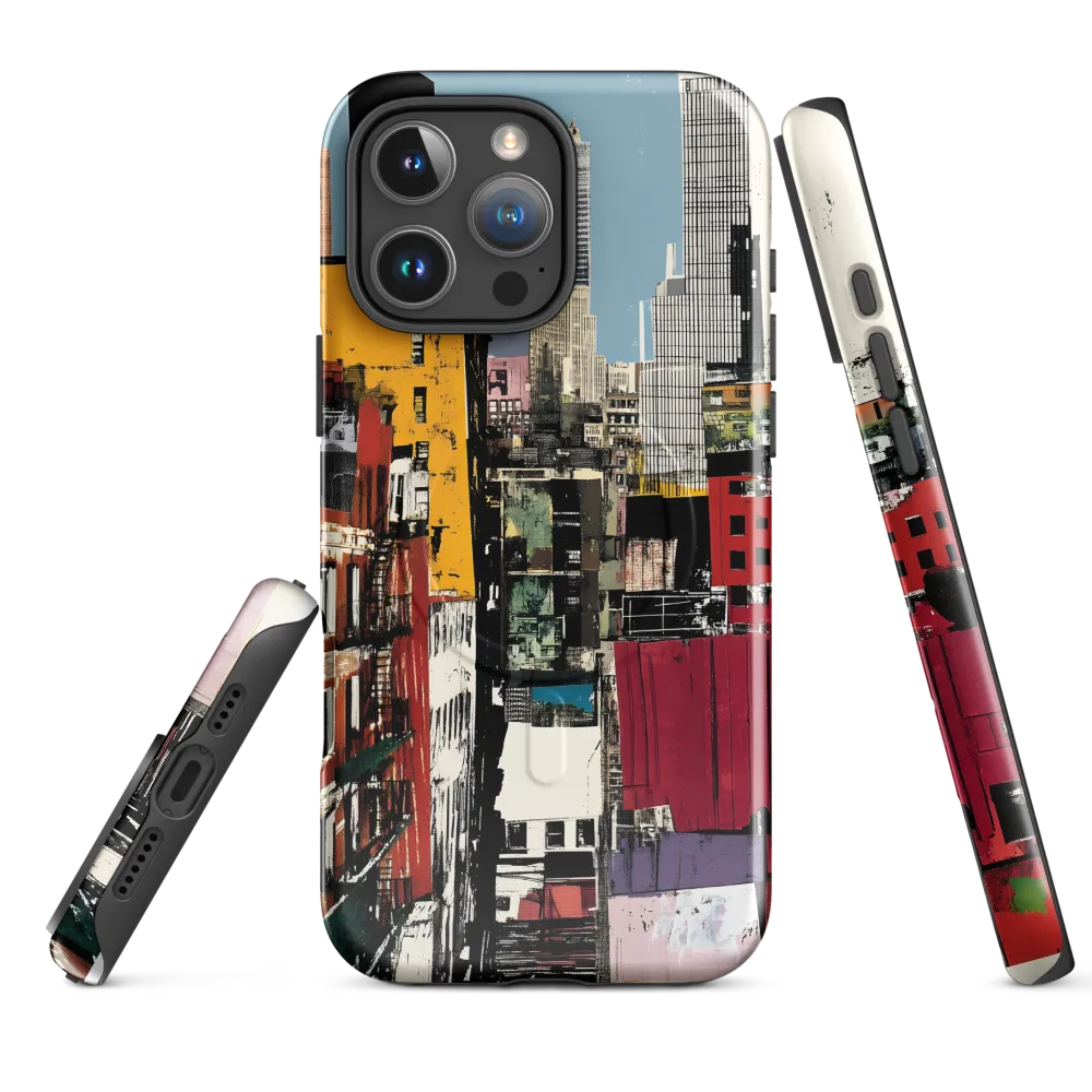 Urban Collage: A Vivid Cityscape