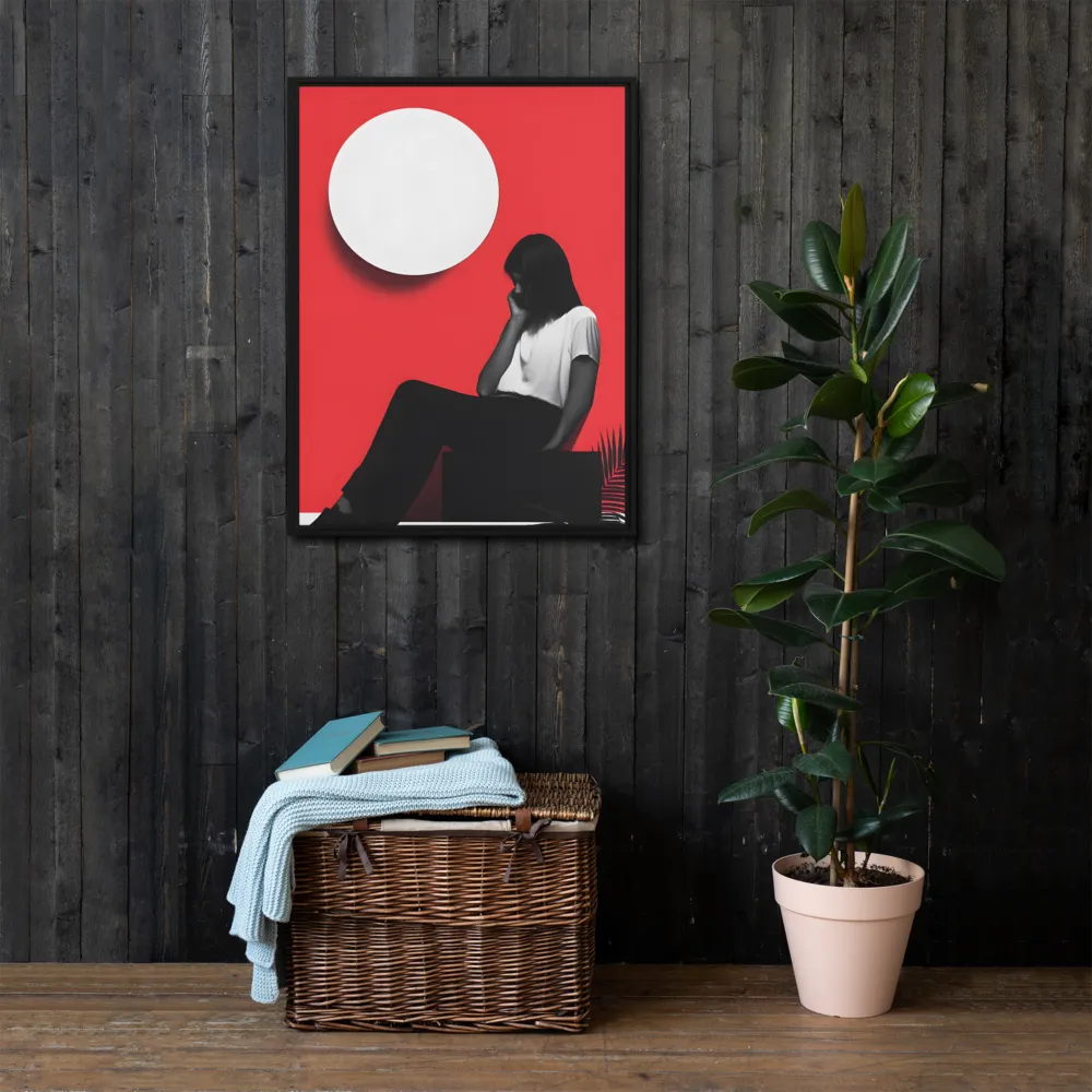 Contemplation in Red