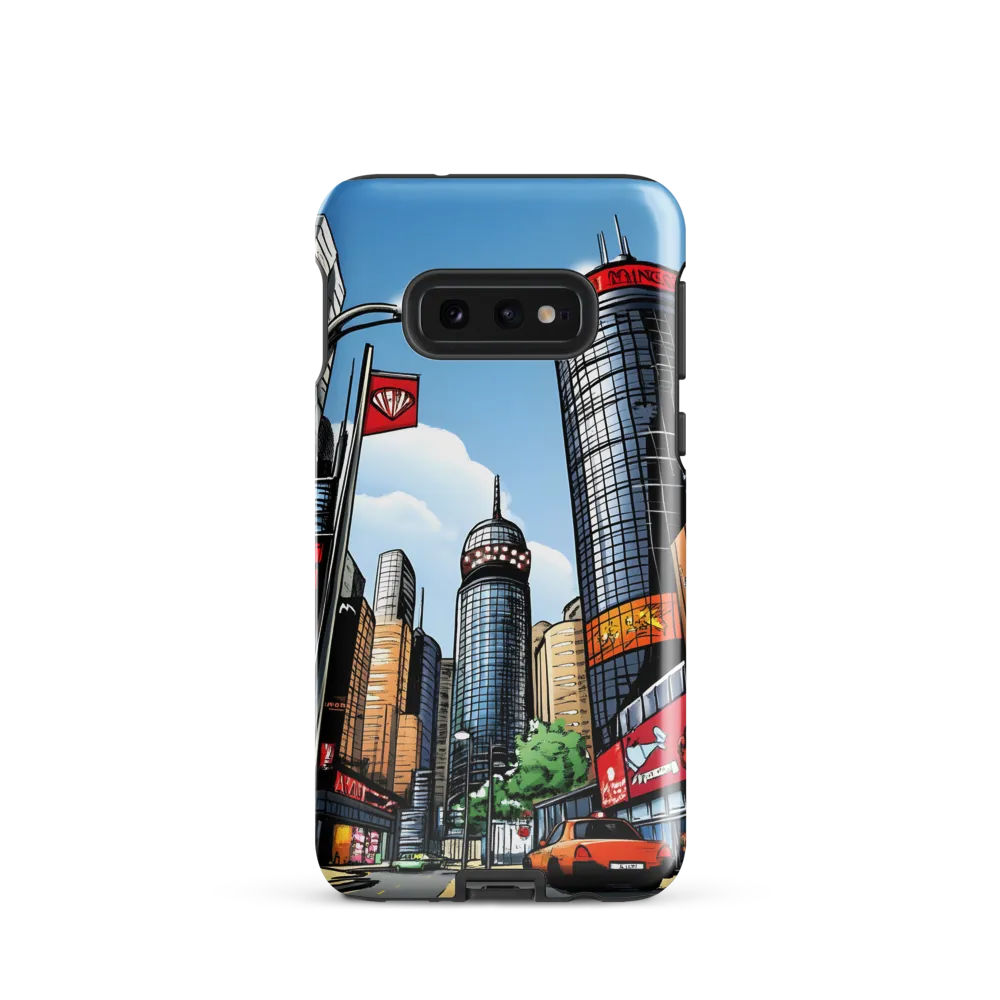 Urban Pulse: A Comic Cityscape