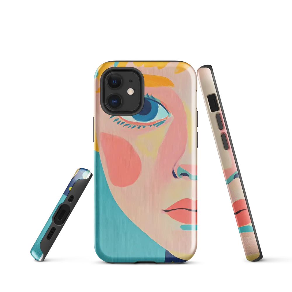 Whimsical Gaze | Phone Case |  12 mini | Tough Case | Glossy