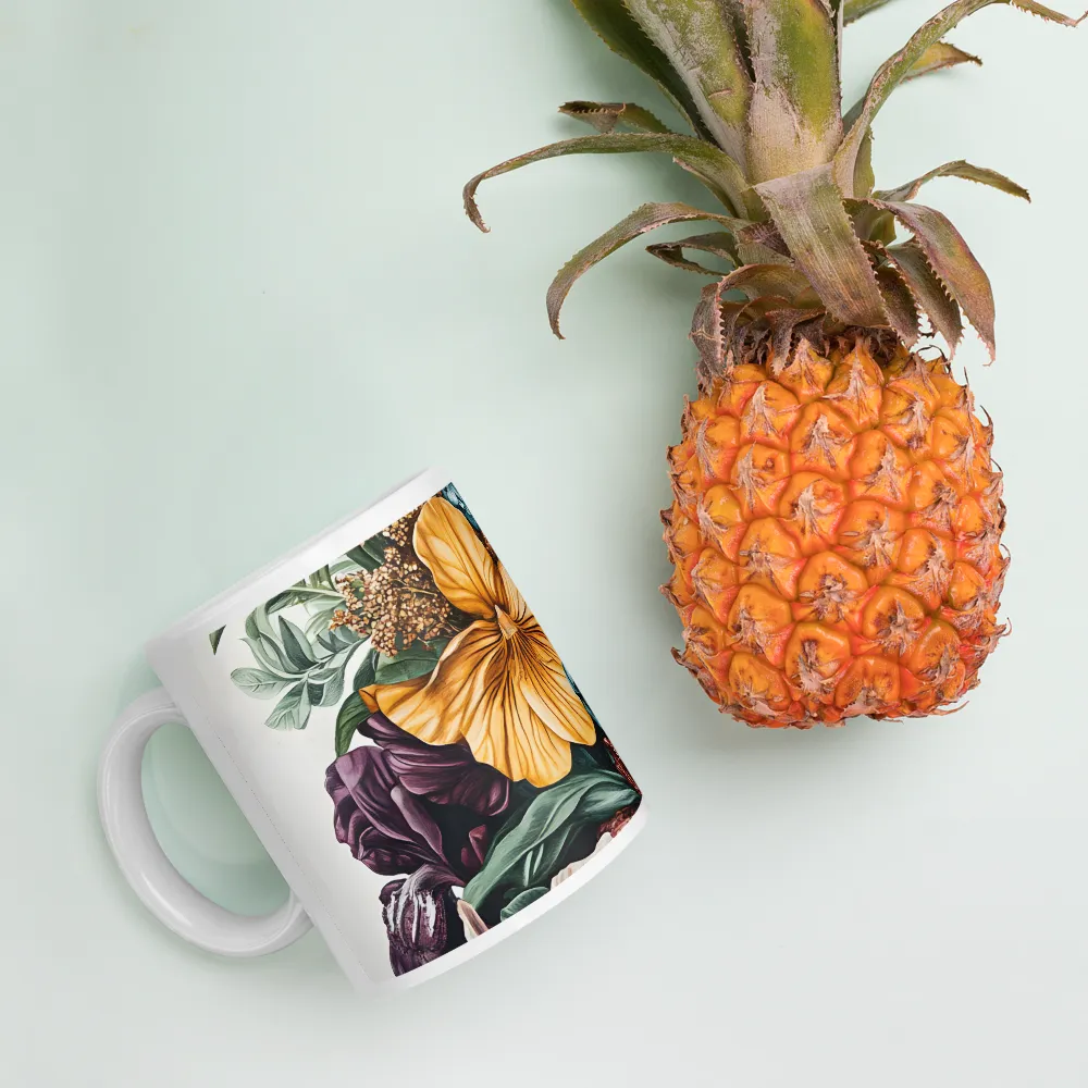 Floral Symphony | Mugs | Multiple Sizes & Colors