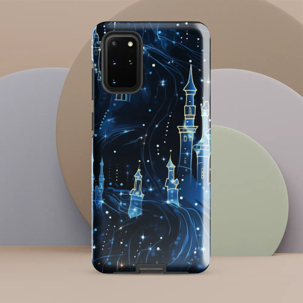 Dreamy Castles in a Starry Sky