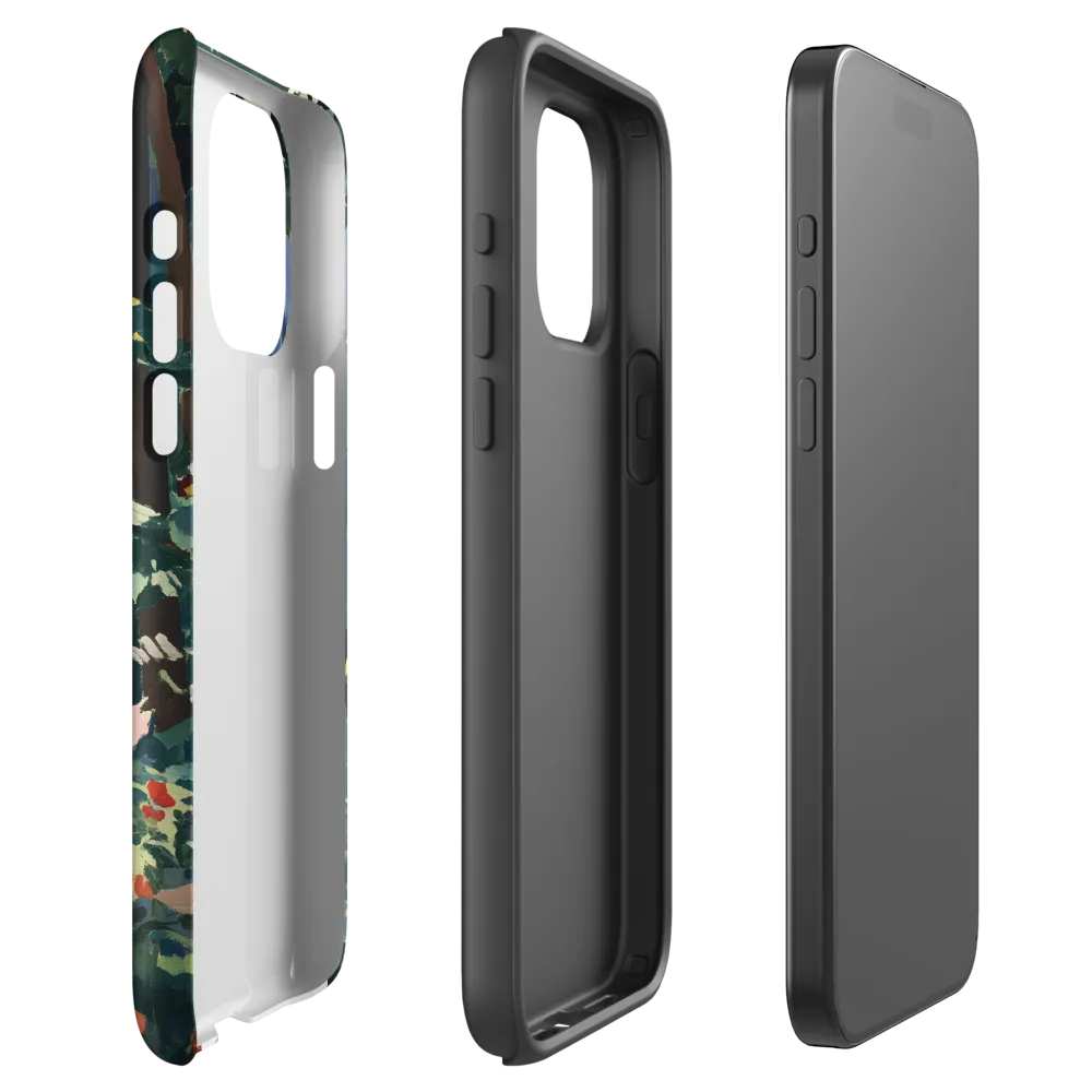 Flight of Light: A Serene Forest | Phone Case |  15 Pro Max | Tough Case | Matte