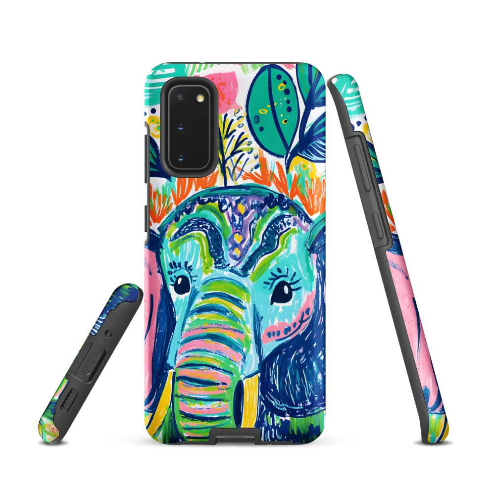 Whimsical Elephant Portrait