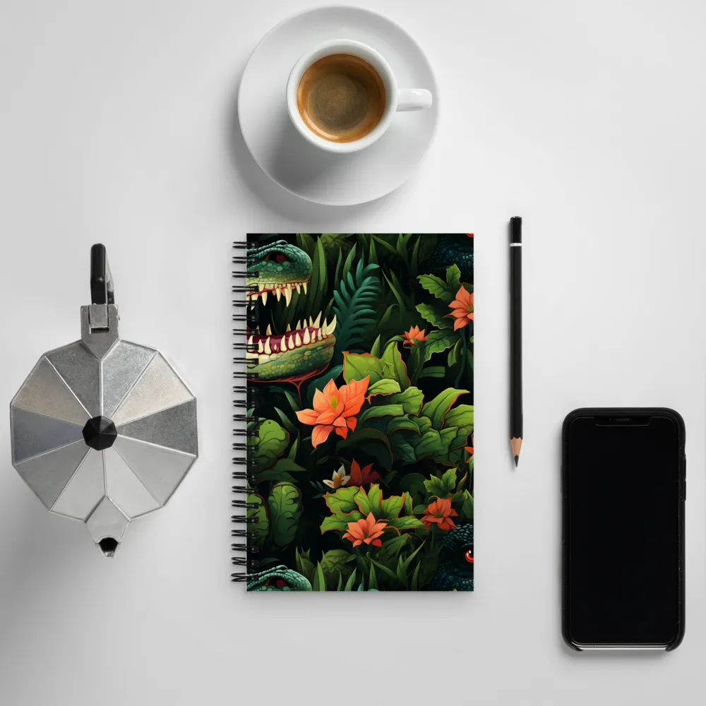 Into the Lush Unknown | Spiral Notebook