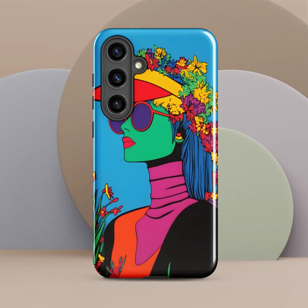 Botanical Elegance | Phone Case |  S24 Plus | Tough Case | Glossy