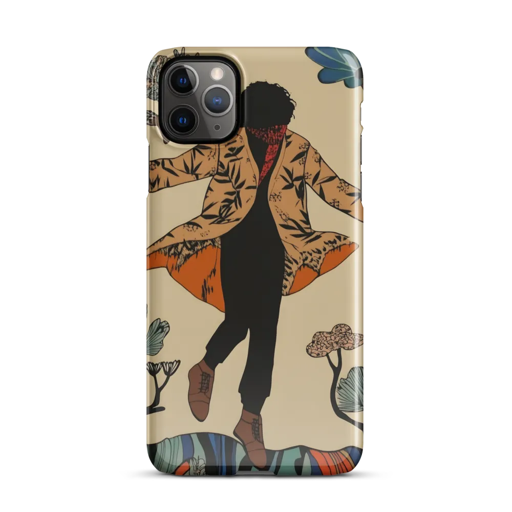 In Full Bloom: Embracing Nature's Whimsy | Phone Case |  11 Pro Max | Snap Case | Glossy