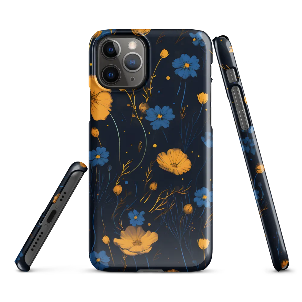 Nocturnal Blossoms | Phone Case |  11 Pro | Snap Case | Glossy