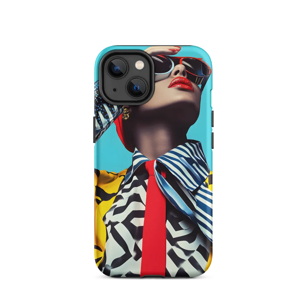 Chic Confidence in Bold Patterns