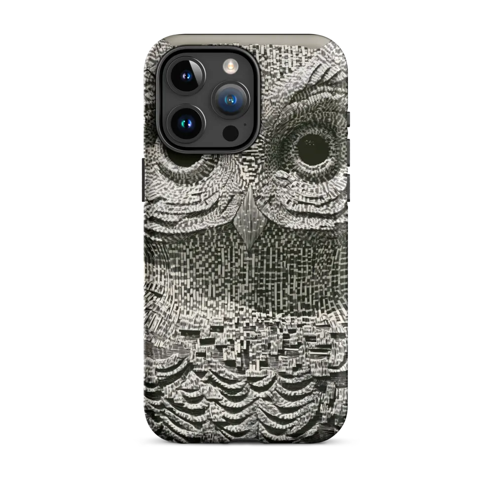 Intricate Owl of Textures