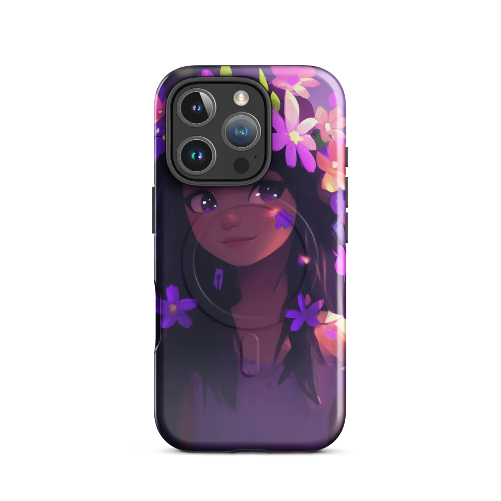 Whispers of Blossoms | Phone Case |  16 Pro | MagSafe® Tough Case | Glossy