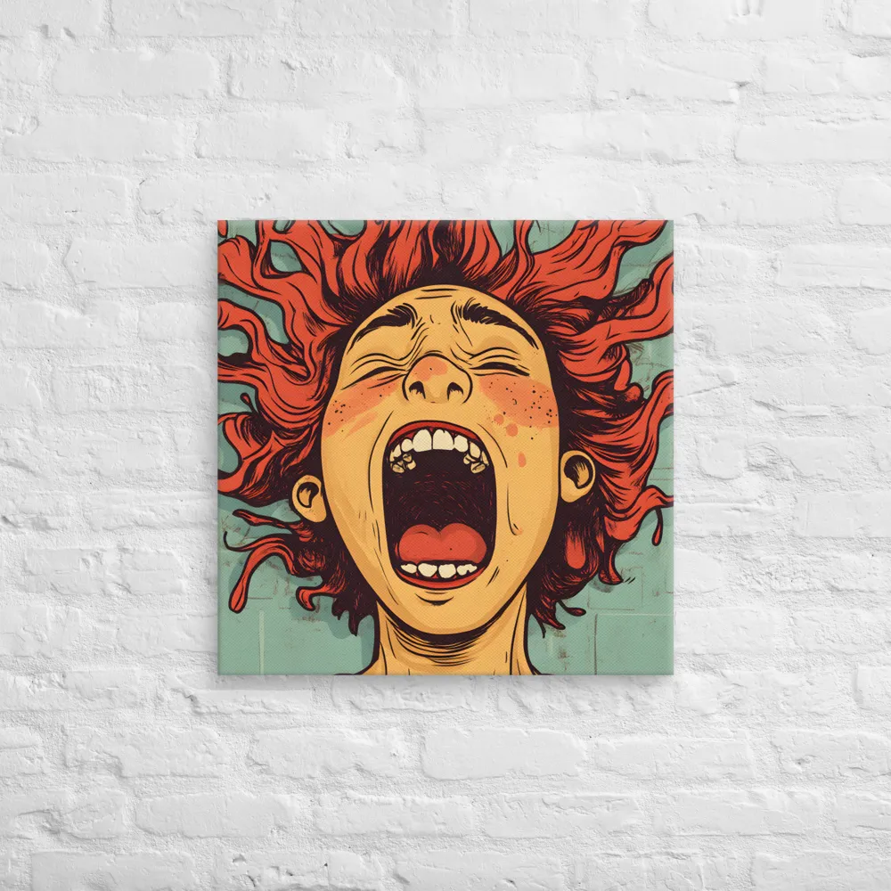 Fury Unleashed | Canvas | 24″×24″