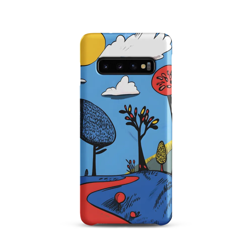 A Playful Journey Through Whimsical Woods | Phone Case |  S10 | Snap Case | Matte