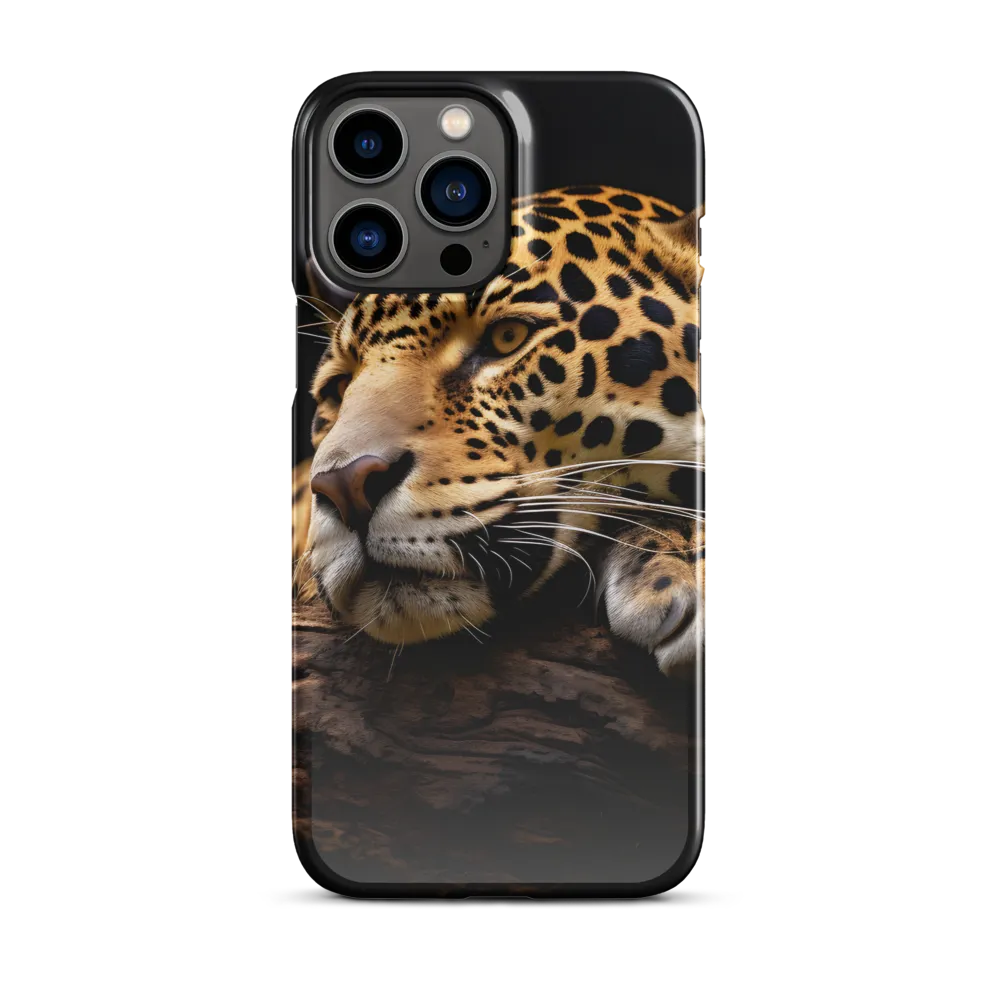 Tranquil Majesty: The Resting Leopard
