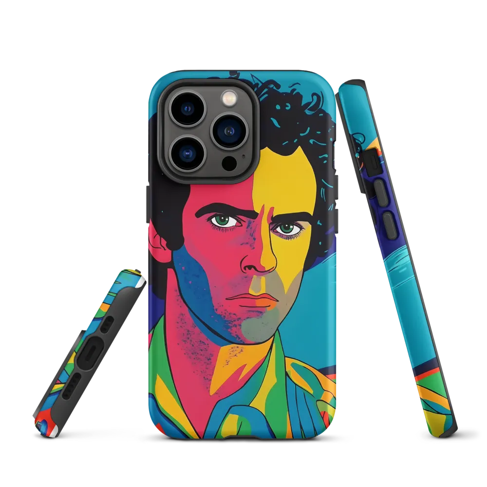 Electric Visage: A Portrait of Vibrance