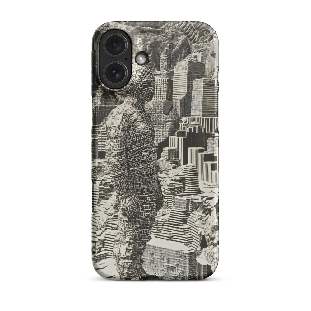 Contemplation in an Abstract Landscape | Phone Case |  16 Plus | Snap Case | Matte