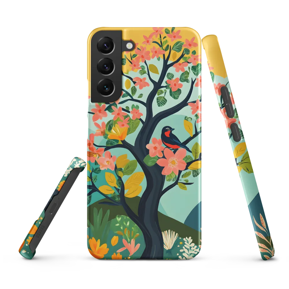Spring Blossoms: A Serene Encounter