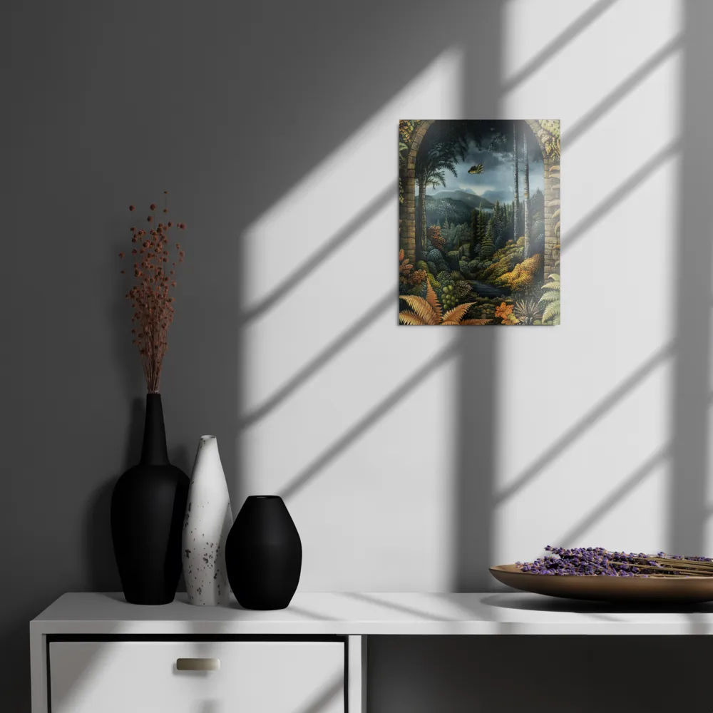 Whispers of the Enchanted Forest | Metal Print | 11″×14″