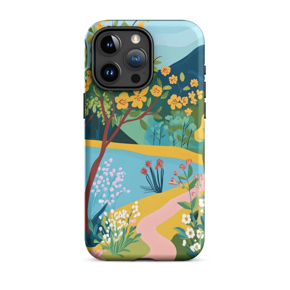 Blossoms by the Tranquil Waters