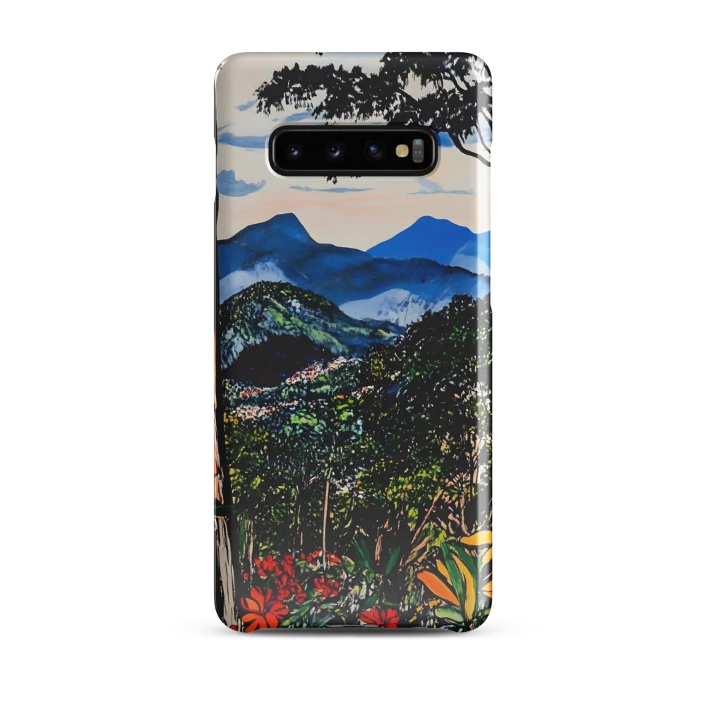 Nature's Vibrant Embrace | Phone Case |  S10 Plus | Snap Case | Glossy