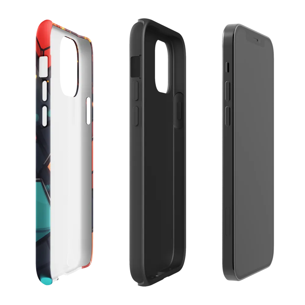 Illuminated Geometry | Phone Case |  12 Pro | Tough Case | Glossy