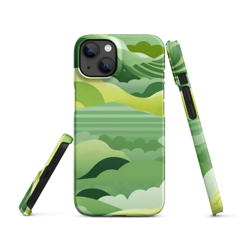 Tranquility in Green Waves