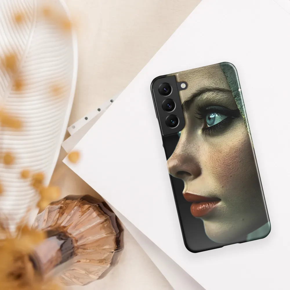 Gaze of Elegance | Phone Case |  S22 Plus | Snap Case | Glossy