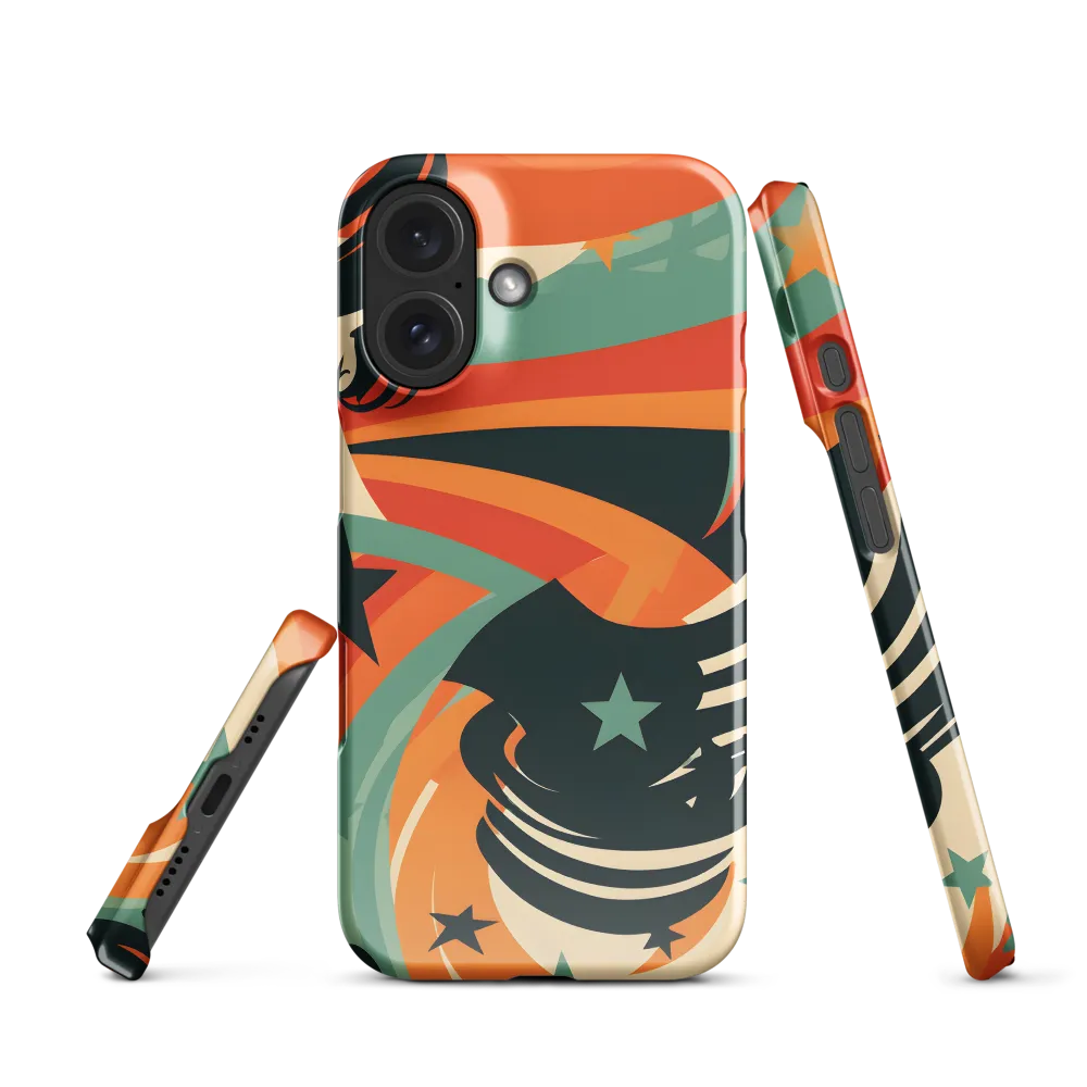 Swirls of Elegance | Phone Case |  16 | Snap Case | Glossy