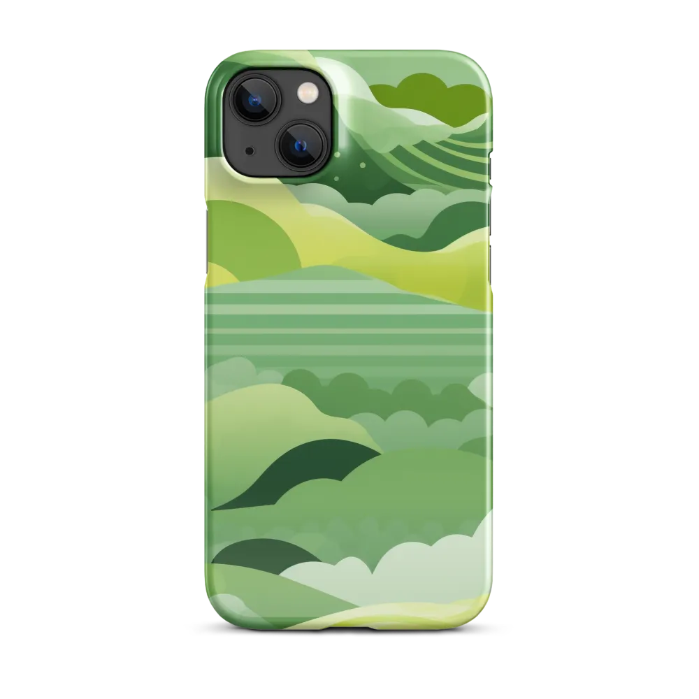 Tranquility in Green Waves