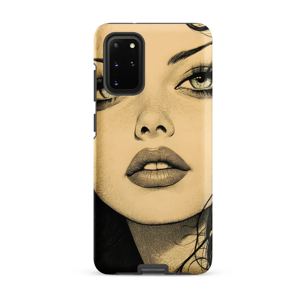 Enigmatic Gaze | Phone Case |  S20 Plus | Tough Case | Matte