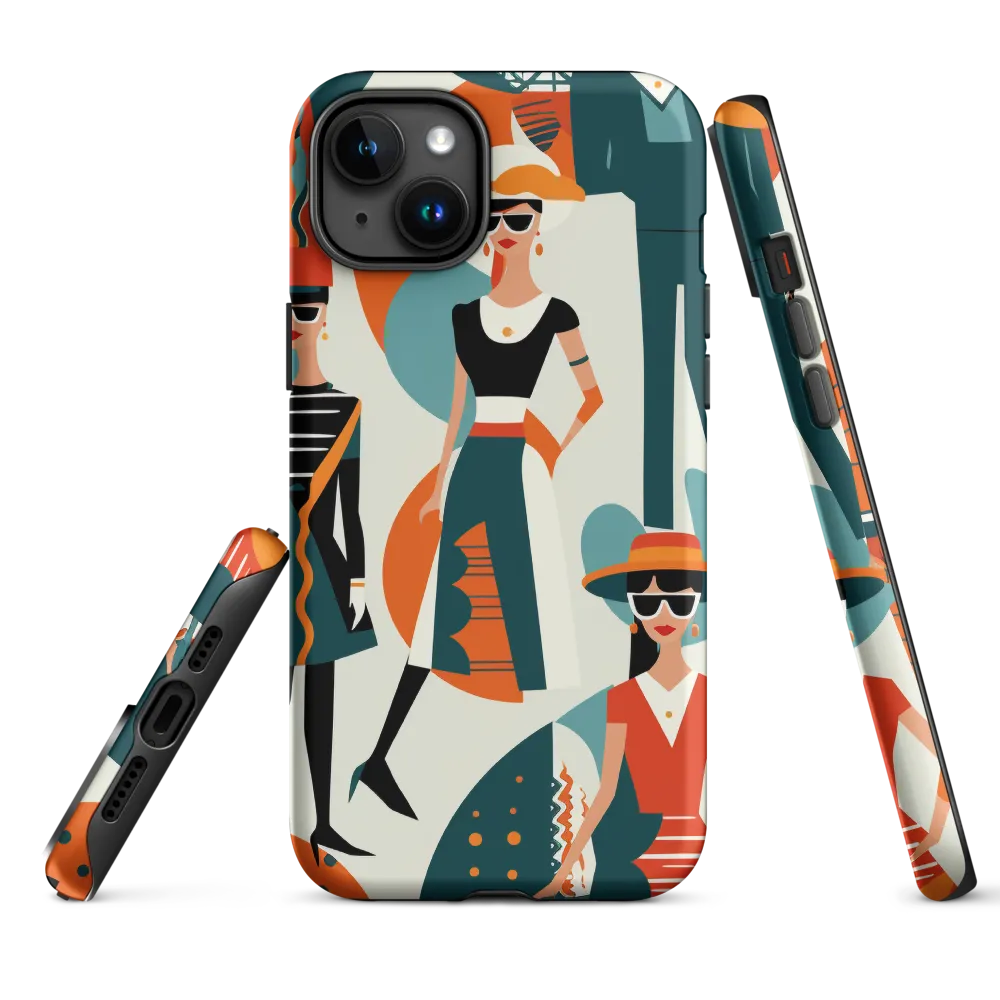 Chic Figures in Pop Art