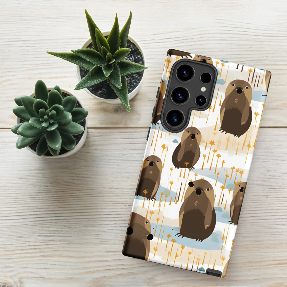 Whimsical Waters: A Celebration of Otters and Seals