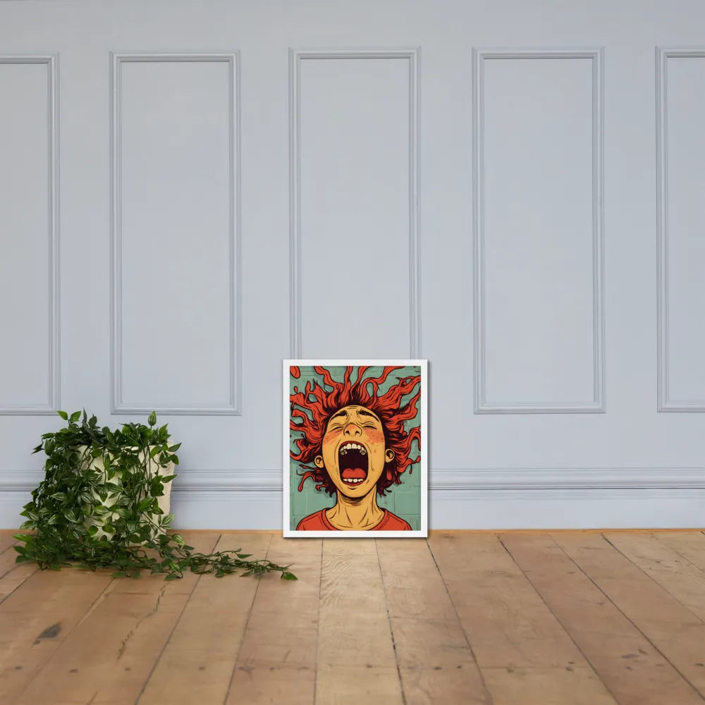 Fury Unleashed | Poster with White Frame | 16″×20″
