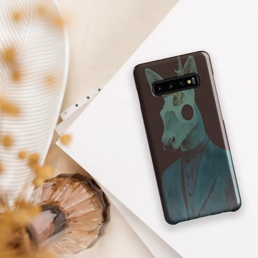 The Enigmatic Deer | Phone Case |  S10 Plus | Snap Case | Glossy