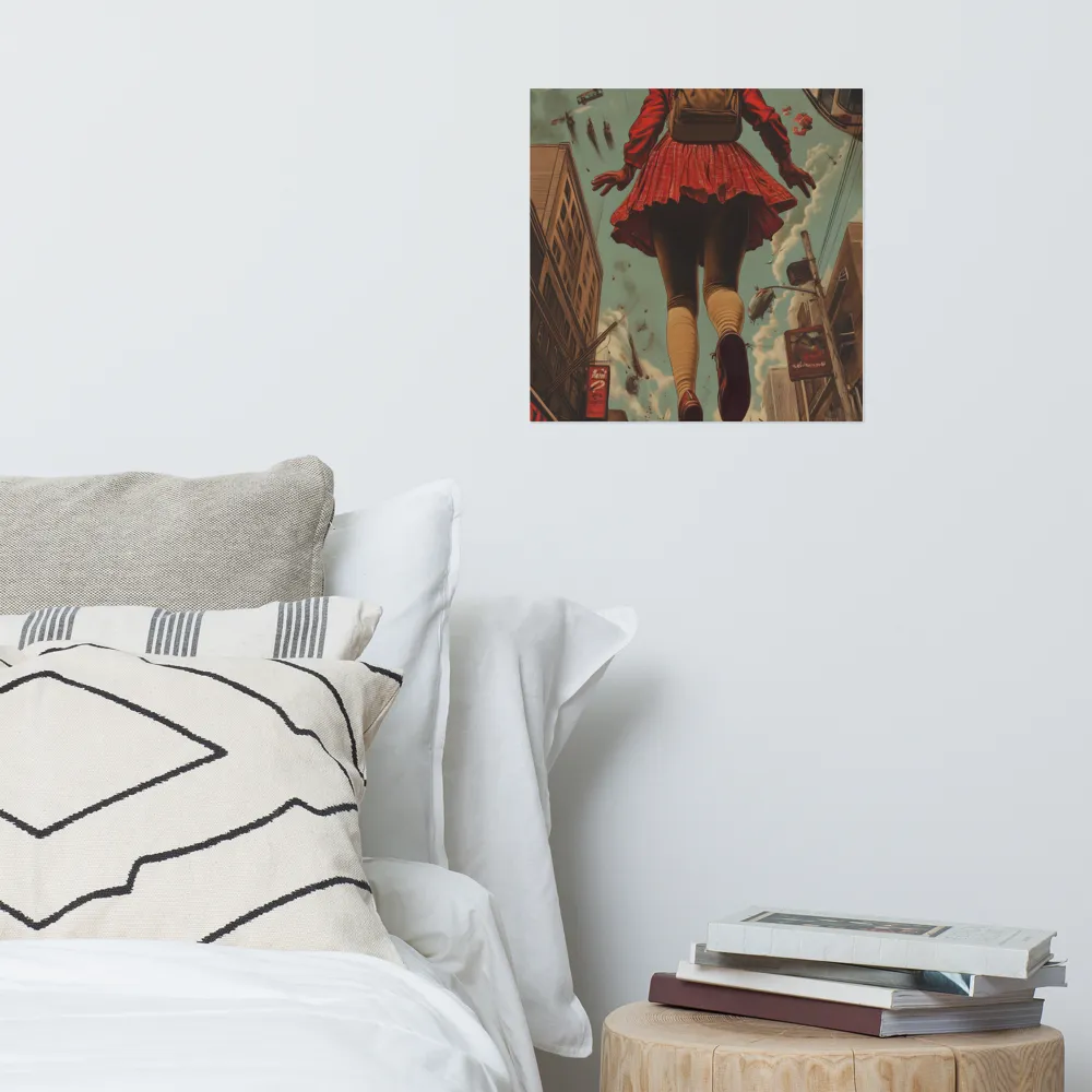Flight of the Urban Dreamer | Poster | 16″×16″