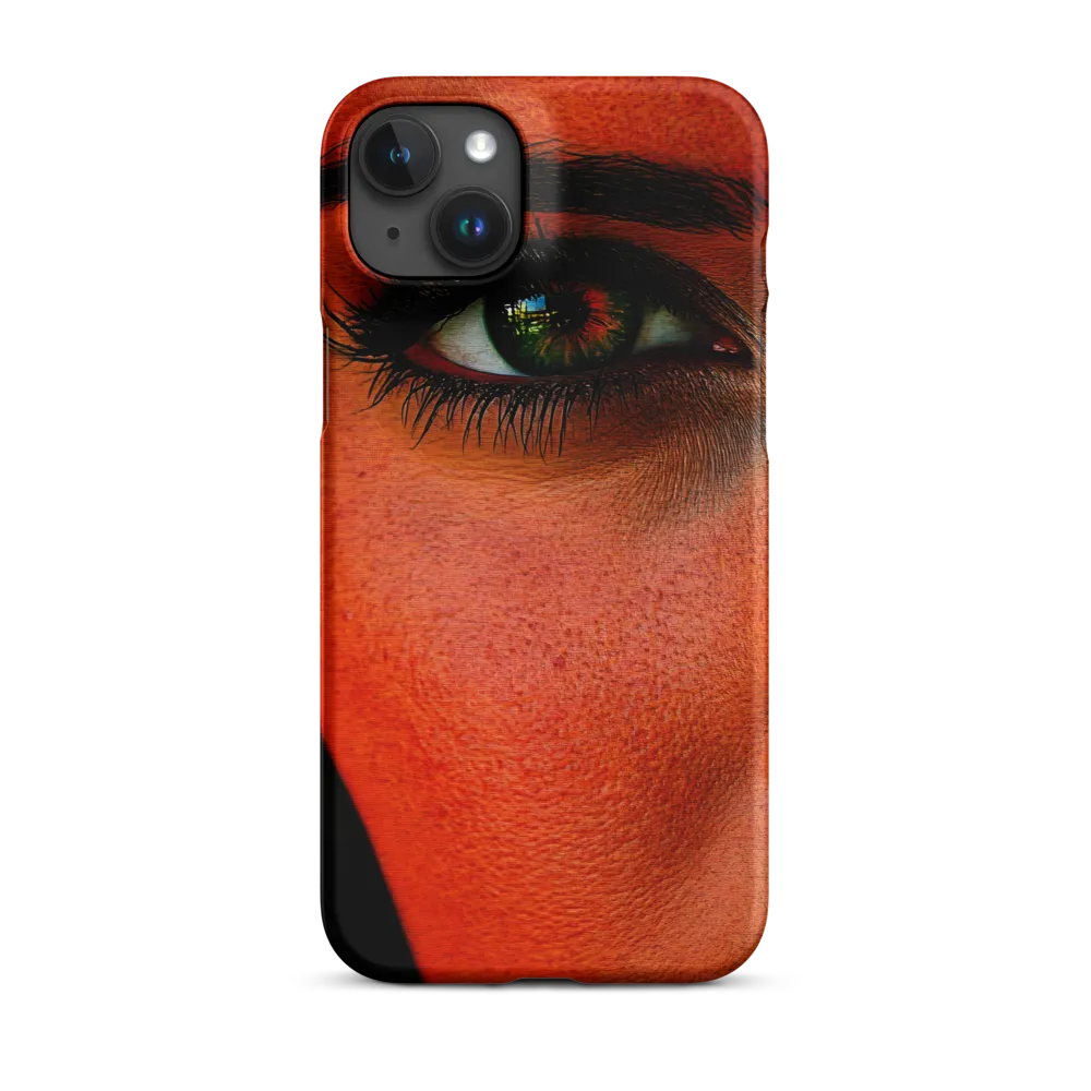 Gaze of Intensity | Phone Case |  15 Plus | Snap Case | Matte