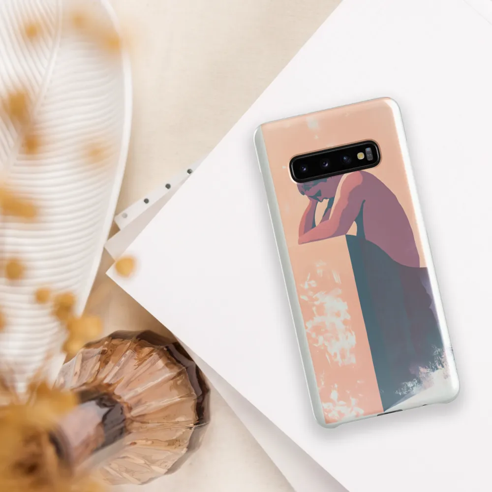 Contemplation in Solitude | Phone Case |  S10 Plus | Snap Case | Glossy