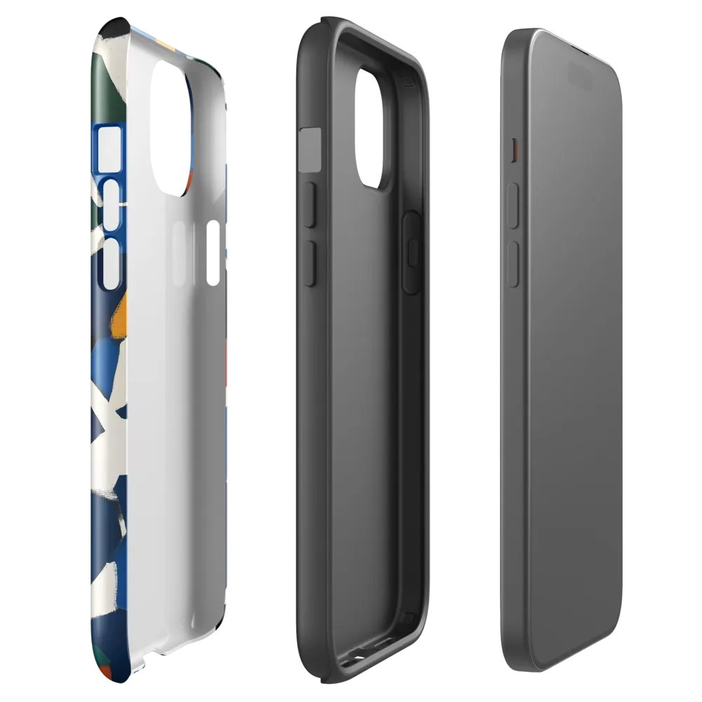 Fragmented Harmony | Phone Case |  15 Plus | Tough Case | Glossy