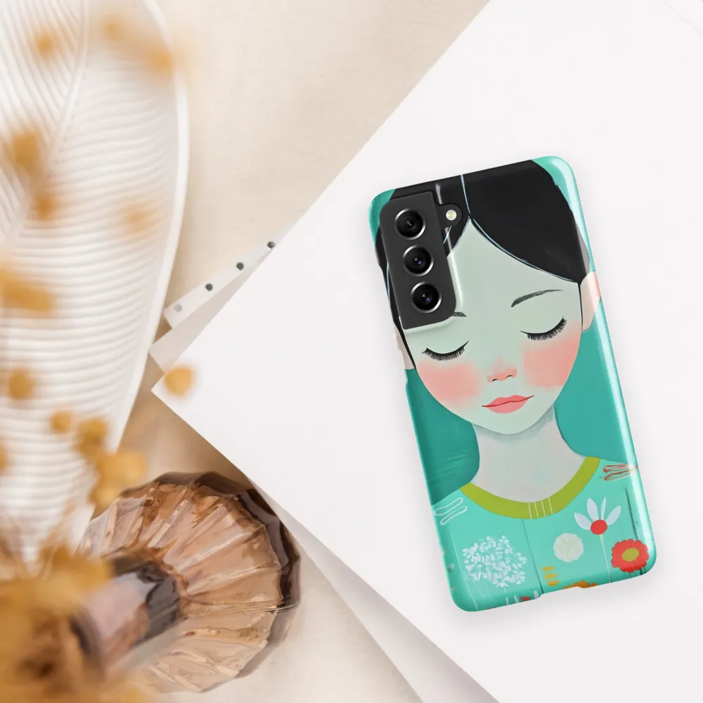 Tranquil Blossom | Phone Case |  S21 FE | Snap Case | Glossy