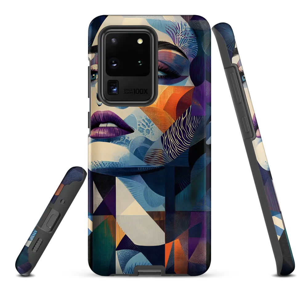 Fragmented Mystery: A Modern Portrait