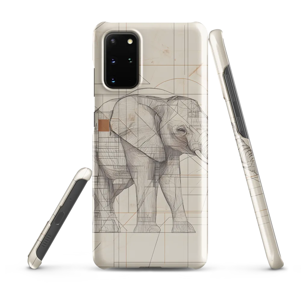 Geometric Elegance: The Steel Elephant