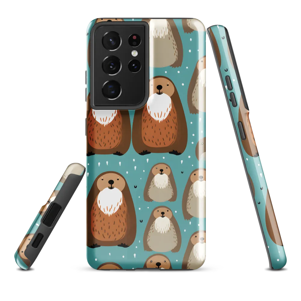 Whimsical Otter Pattern
