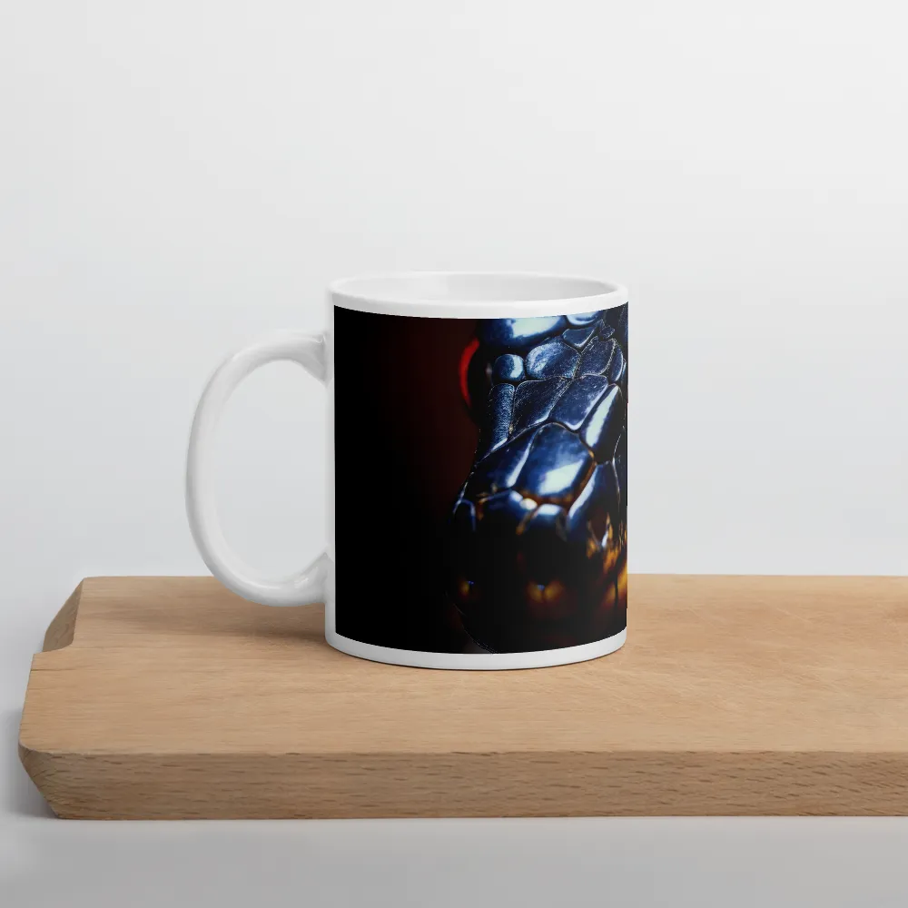 The Serpent's Gaze | Mug with White inside | 11 oz