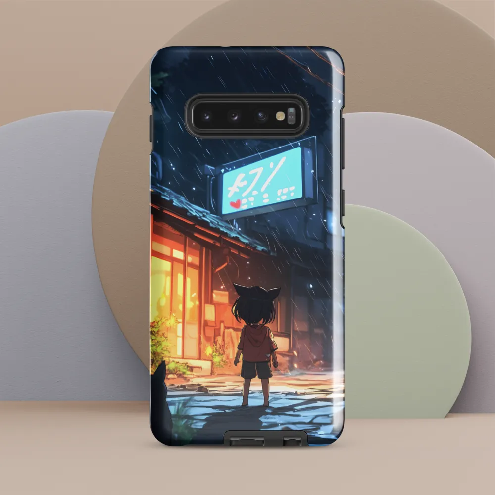 Whispers of the Rainy Night | Phone Case |  S10 Plus | Tough Case | Glossy