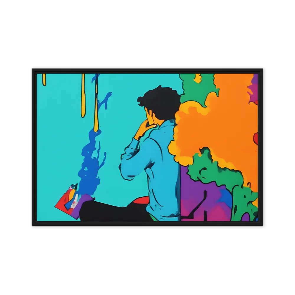 The Artist Within | Canvas with Black Frame | 20″×30″