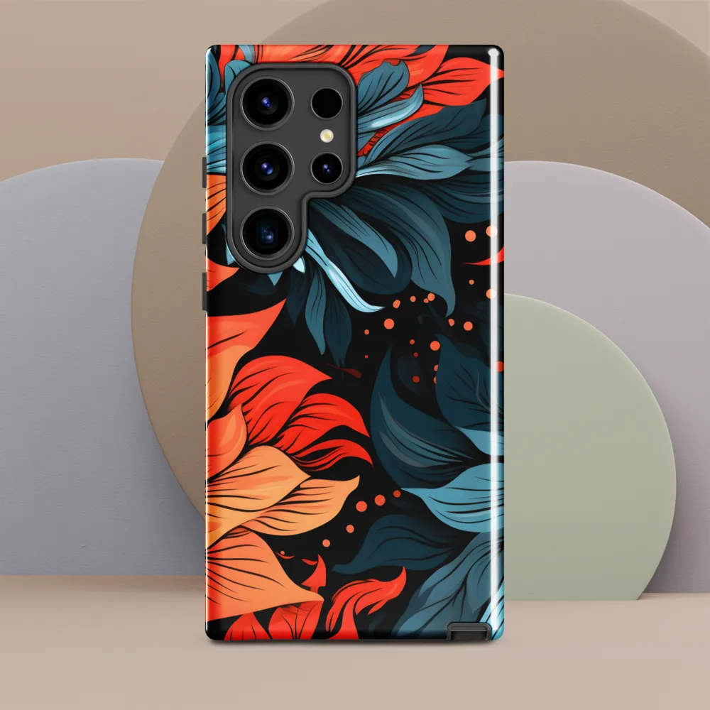 Floral Symphony in Color | Phone Case |  S24 Ultra | Tough Case | Glossy