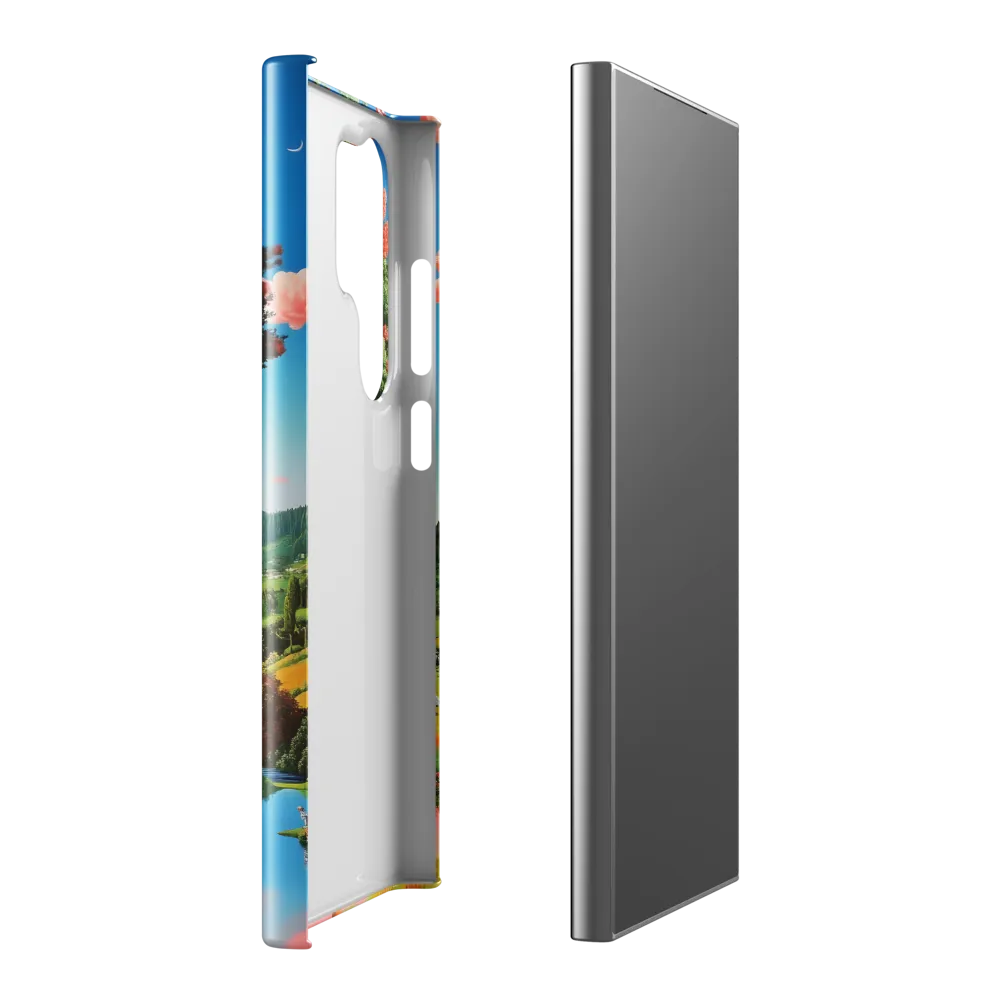 Whimsical Harmony of Nature | Phone Case |  S24 Ultra | Snap Case | Glossy