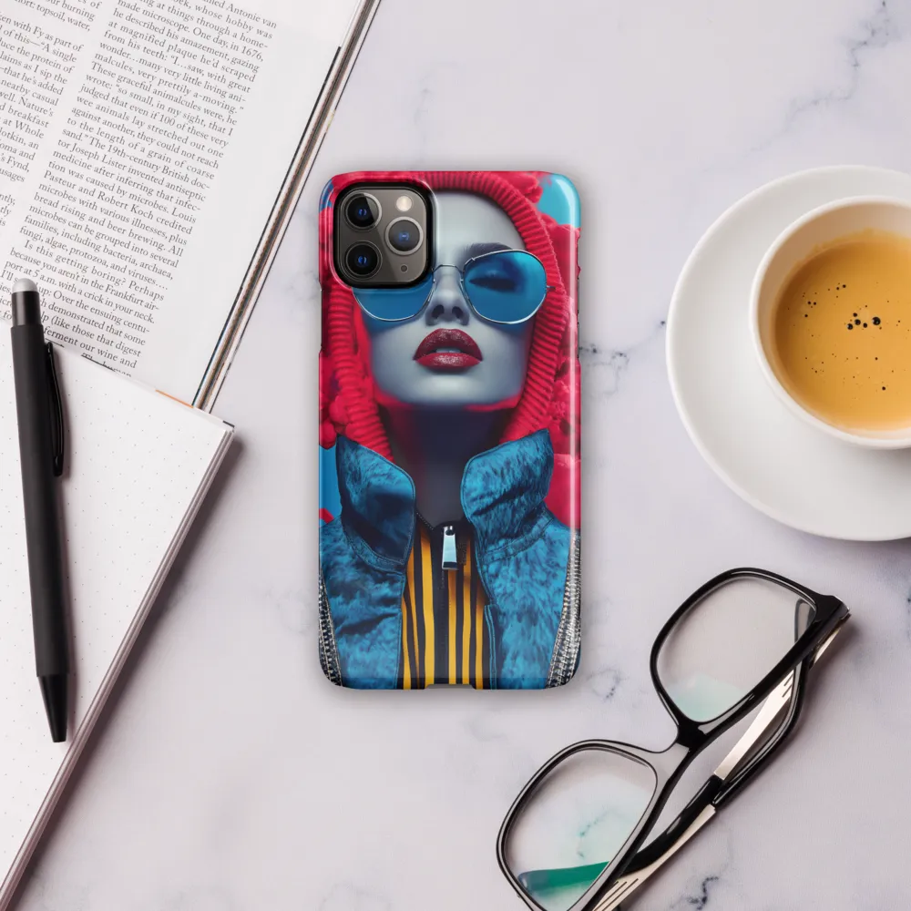 Bold Elegance in Digital Fashion | Phone Case |  11 Pro Max | Snap Case | Glossy