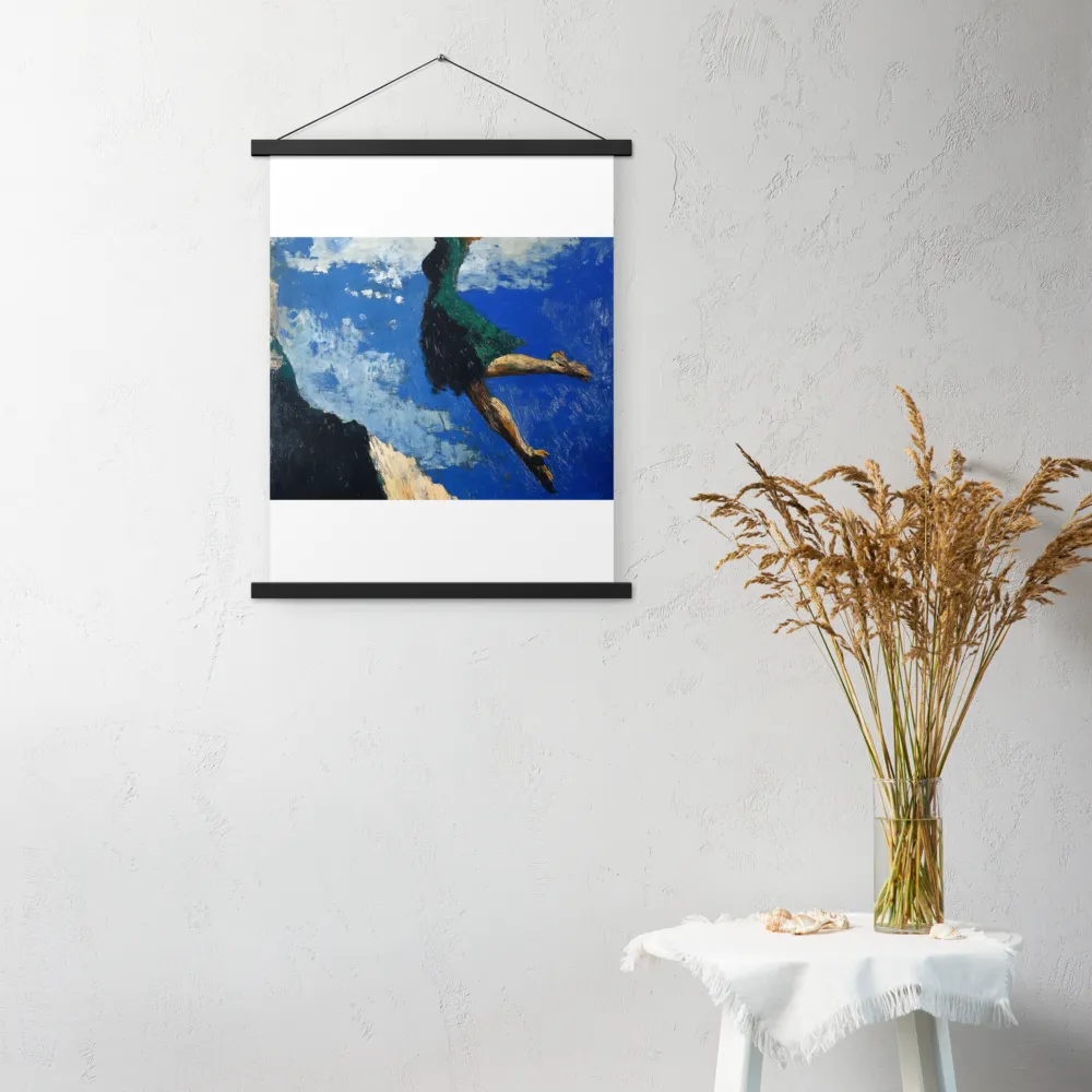 Boundless Ascent | Poster With Black Wood Hanger | 18″×24″