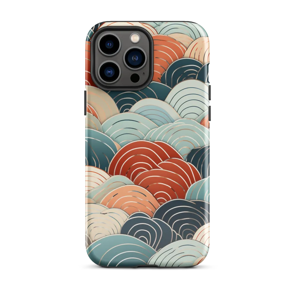 Rhythms of Waves | Phone Case |  13 Pro Max | Tough Case | Glossy